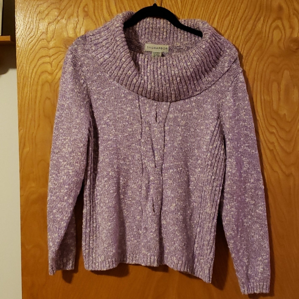 Lavender Whimsical Sweater